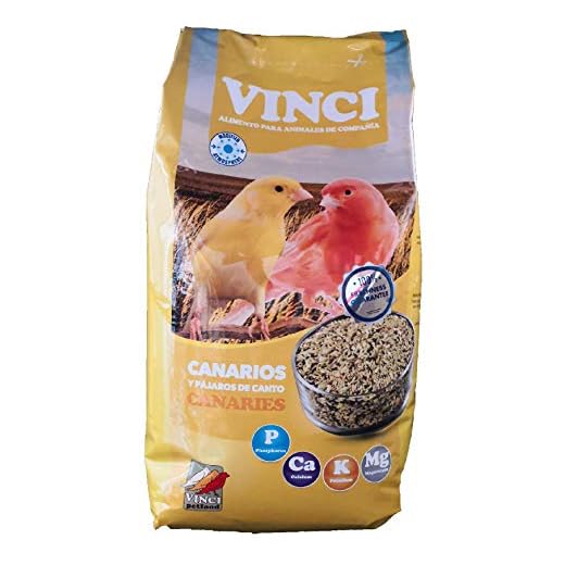 VINCI Saco 5KG Pienso Mixtura Canarios Y PÁJAROS DE Canto