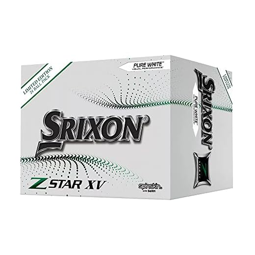 Srixon Z-Star XV Golf Balls, 24 Pack (Prior Generation)