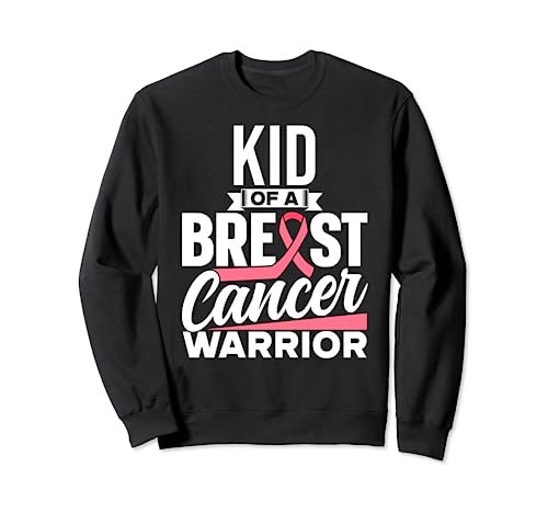 Kid Of A Breast Cancer Warrior Pink Awareness Cancro al seno Felpa
