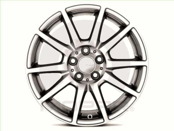 Mopar 82213126AC 17" Satin Carbon Wheel, 1 Pack