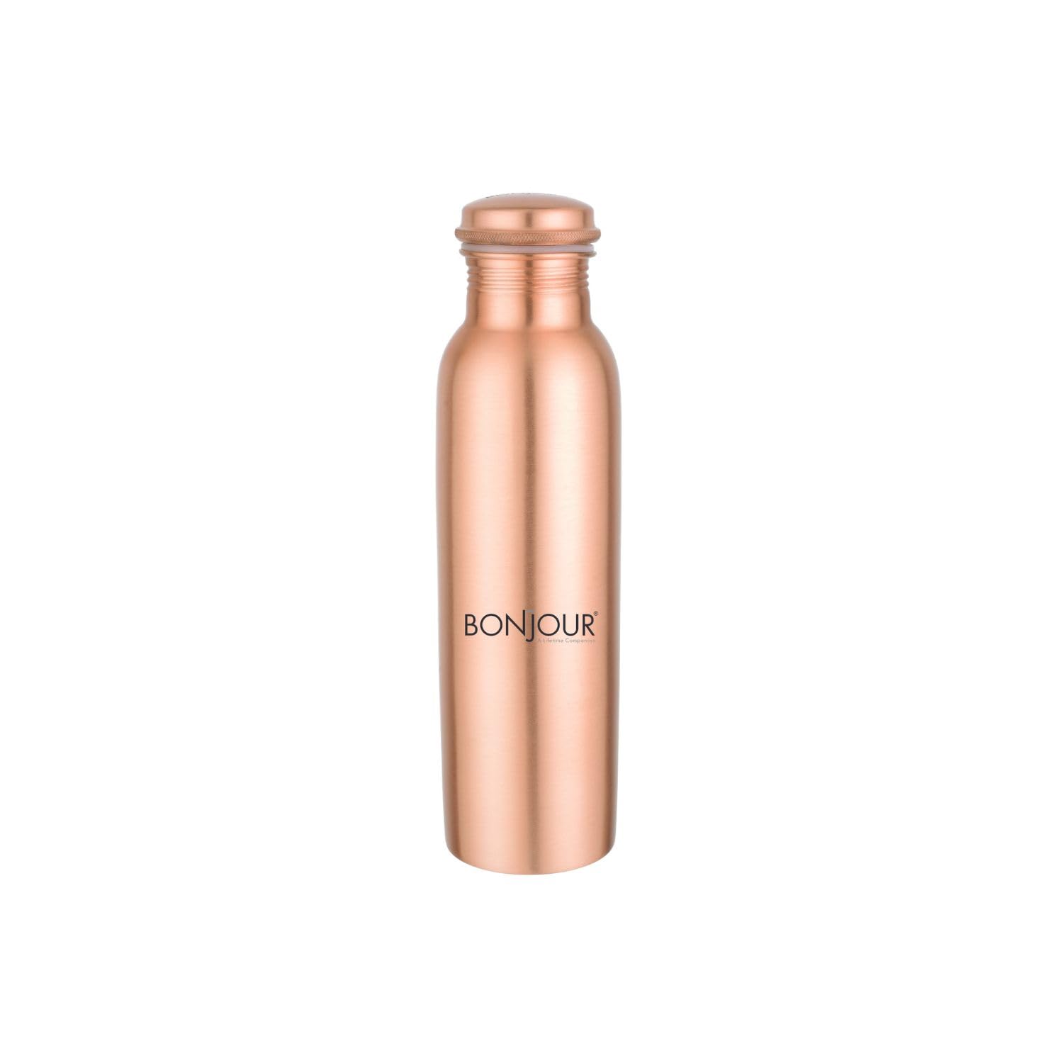 BONJOUR Zen 875 ml Copper Bottle | Leak-Proof | Natural Anti