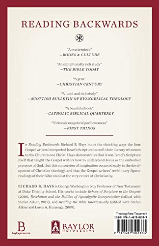 Reading Backwards: Figural Christology And The Fourfold Gospel Witness #TOP1