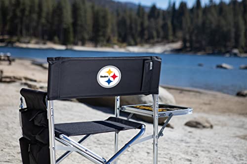 Image of Picnic TIME NFL Unisex-Adult NFL Sports Chair with Side Table, Beach Chair, Camp Chair for Adults