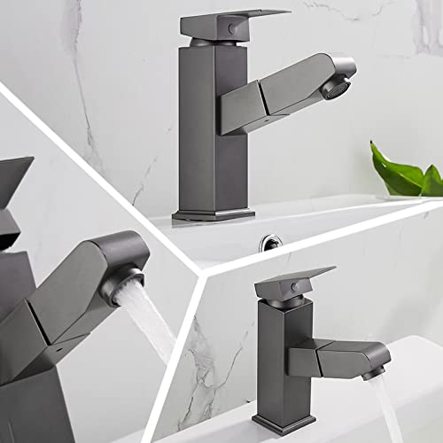 Robinet d'évier rotatif 360 en acier inoxydable avec poignée unique - 7