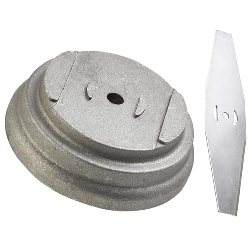 Tondeuse à gazon électrique : base de lame de rechange inox - 3