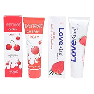 HEALLILY 2 Stuks Persoonlijke Smeermiddelen Aardbei Kersensmaak Glijmiddel Op Waterbasis Anale Vaginale Verbeteren…