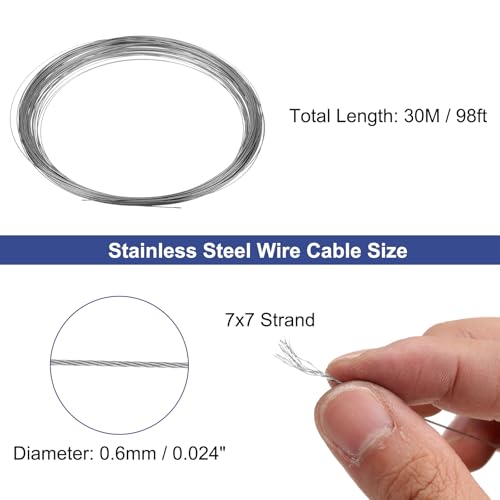 Cable de acero inoxidable para construcción al aire libre y terrazas 2