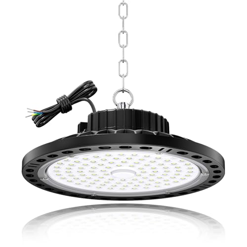 Projecteur LED Intérieur 100W Anti Éblouissement pour Atelier Usine