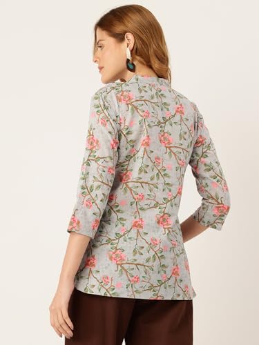 Image of feranoid Stylish Women's Printed Kurti - Comfort Meets Elegance| (S to XXL)