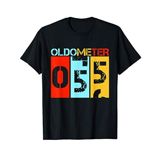 Oldometer 55º cumpleaños Leyenda desde 1966 Cumpleaños Camiseta