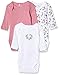 Produktbild NAME IT Baby-Mädchen 13173248 Formender Body, Mehrfarbig (Heather Rose Heather Rose), (Herstellergröße: 68) (3er Pack)