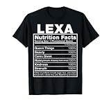 Lexa Nutrition Facts Name Shirts & Gifts