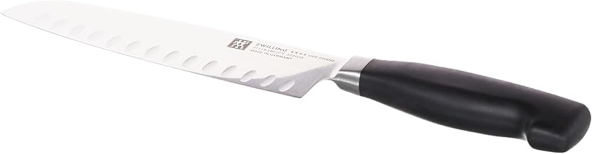 ZWILLING HENCKELS Four Star® | Santoku Granton Knife 7-inch | Made in Germany | FRIODUR® Ice-Hardened Blade