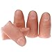 dophee Finger Magic Trick Fake Soft Thumb Tip Close Up Stage Show Prop Prank Toy (5Pcs)