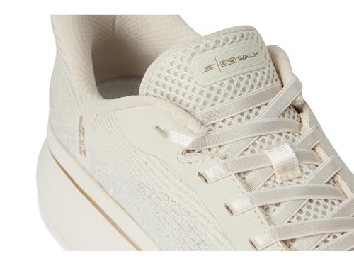 Skechers Skechers Women's Go Walk Arch Fit N-Joy Ria Hands Free Slip-Ins Sneaker, Natural, 10