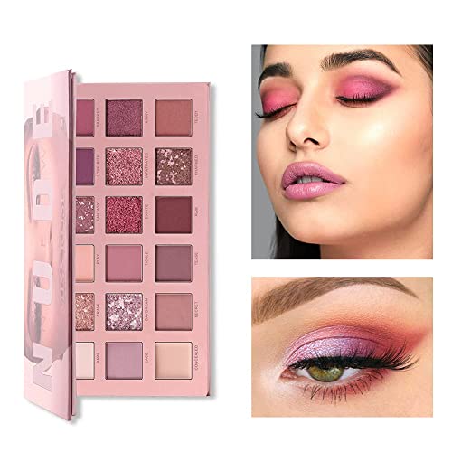 ELITEWAVE BEAUTY Nude Edition Eyeshadow 18 Color Palette Shades for Eye Makeup Semi-Matte Finish 2 41eImZBCBbL. SL500