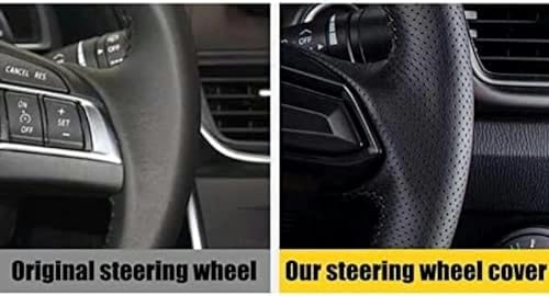 BOLNEY プリウス30系人工皮革ステアリングカバー