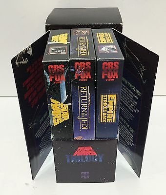 Star Wars Box Set VHS 1988