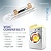 BlueStars 2-Pack 3392519 Dryer Thermal Fuse - Compatible with Whirlpool Kenmore - Replaces AP6008325 G4AP0500 3388651 694511 80005 WP3392519VP
