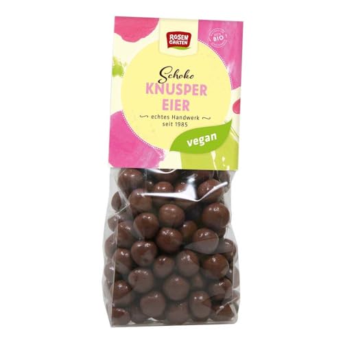 Rosengarten Schoko Knusper Eier, Vegan, 80g (4)