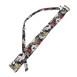 HONITANO Étui de transport pour flûte traversière chinoise en bambou (dizi)   Housse de protection en coton Koi avec bandoulière   Pochette de rangement portable pour instruments de musique en