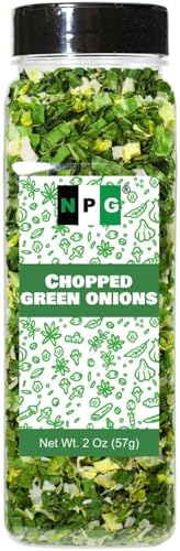 Image of NPG Freeze Dried Chopped Green Onions 2 Oz, Dried Scallions, Non-GMO