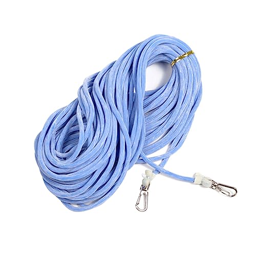 POPETPOP 10m Elastic Fishing Rod Lanyard Rubber Rope Fish Wire for Ice Fly Fishing Rod Random Color