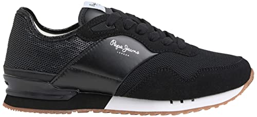 Preisvergleich Produktbild Pepe Jeans Damen London W Troy Sneaker, Black, 38 EU