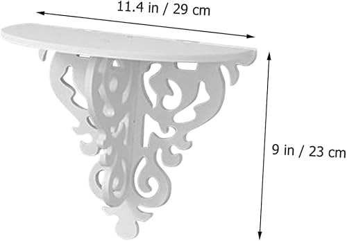 Miniatura 3 de Garneck Estante de pared para perfumes, 2 piezas, para estantes de pared, estante para macetas colgantes, estante para condimentos, estante