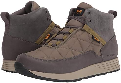 Teva Men's Ember Commute WP Ankle Boot, Grey/Olive, 12 | Image 6
