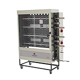Forno para Frango Rotativo com Infravermelho a Gás com 4 Espetos 20 Frangos PR-621N Style Progás