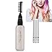 Produktbild Haarfärbestift, 20ml x 2 Stück Haarkreide temporäre Einweg-Haarfarbe Kreide Friseurzubehör für Halloween Weihnachten Cosplay Parteien(Weiß)
