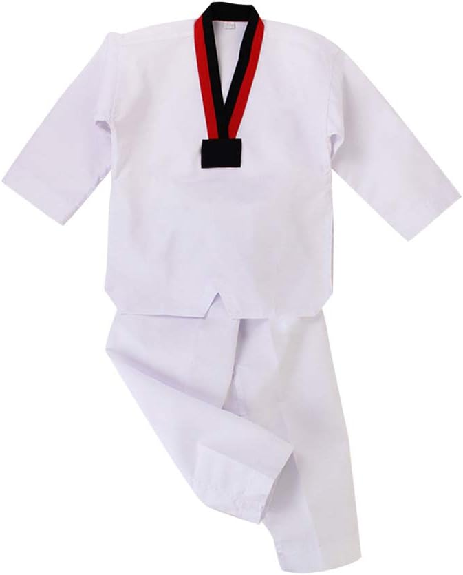Taekwondo Club Dobok Martial Arts Uniform - Suits Unisex Adult kids Martial Arts Clothing Students Beginners Belt Kung Fu Clothing Suit Cotton/Polyester Long Sleeved/Short Sleeved