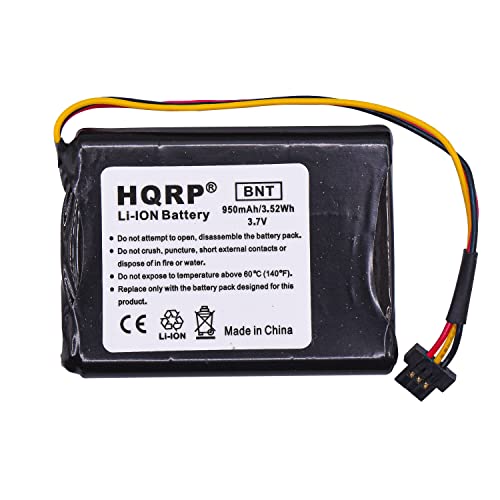 HQRP Battery Compatible with Tomtom Start 45, Start 45M, Start 55, Start 55M 6027A0090721 1EF0.017.03 1ET0.052.09 4EF0.017.00 4EF00 GPS Navigator