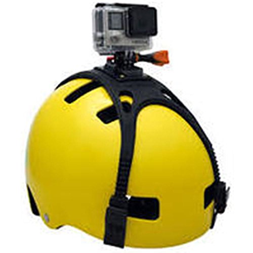 Rollei Helmet Mount Front Pro Support de Casque pour Caméra GoPro Noir