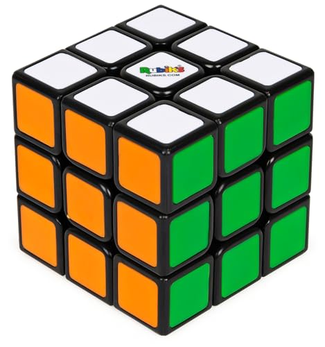 Rubik's Cube, The Original 3x3 Cube, Problem-Solving Brain Teaser, Color-Matching Puzzle, Fidget Toy, Sensory Puzzle, for Ages 8 & Up