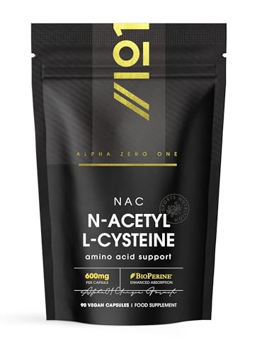N-Acetyl L-Cysteine 600mg Capsules - 90 Count