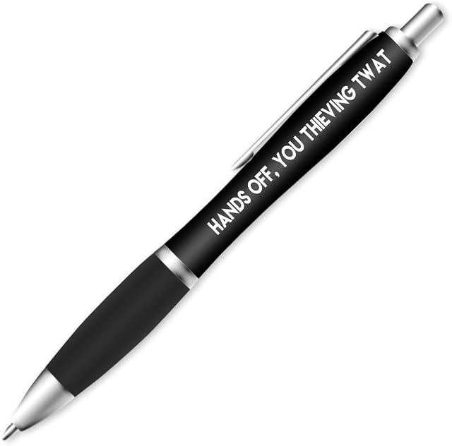 Mix & Match - Wide Range of Funny and Rude Pens (Hands Off Thief)