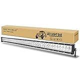 SKYWORLD 42インチ 240W LED 作業灯 ワークライト 6000K DC12-24V IP67 ワークライト 新型 広角タイプ+狭角タイプ 角度調整可能 SUV ATV UTV 除雪車のライト、集魚灯、看板灯、船舶/トラック/各種作業車対応