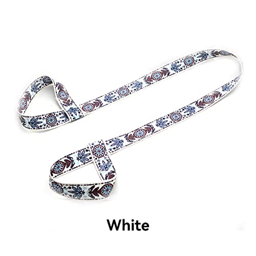 DIYOO Tapete de ioga alça de transporte elástico antiderrapante cinto ajustável para esportes ombro