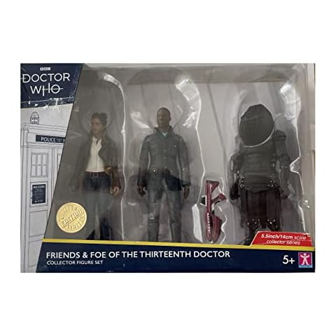 Doctor Who Friends and Foes Action Figures Set Cover