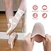 Gabrella 4 Pcs Ballet Toe Pads for Pointe Shoes, Dance Foot Cover Pouch Protector Pads Accessories Foot Undies for Women Dancer High Heels, Forefoot Wrap Pads for Women