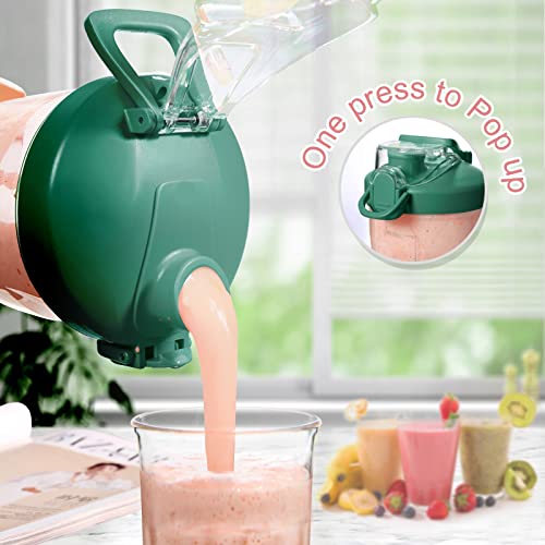Portable-Blender-Personal-Size-Blender-for-Shakes-and-Smoothies-with-6-Blades-Mini-Blender-20-Oz-for-KitchenHomeTravelGreen