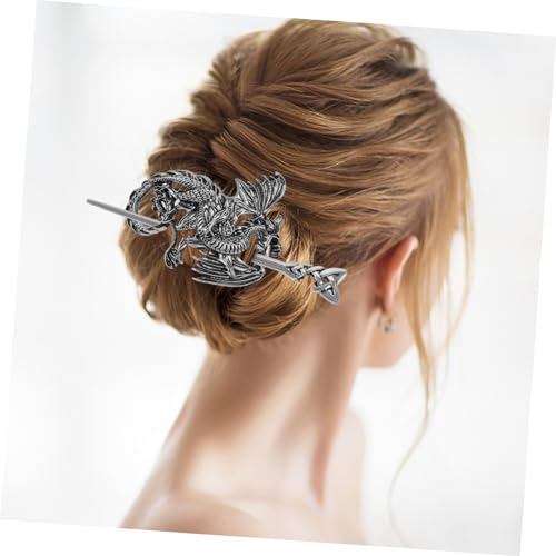 Pince à cheveux en métal ciselé Healeved accessoire de coiffure premium