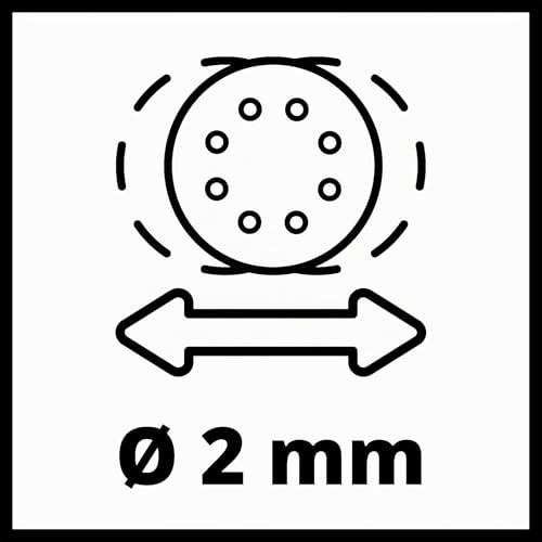 Miniatura 13 de Einhell Lijadora Excentrica Electronica Te-Rs 18 Li, Rojo, 1 Count