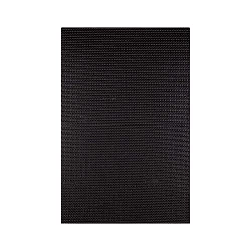 Langlauf Schuhbedarf Vibram Morflex Sohlengummi Schwarz 20x30cm