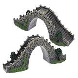 mini pont mobile basculant 1.5 tonnes Décoration de pont de d'aquarium : une finition délicate et une apparence de forme de pont garantissent sa popularité et son utilité, petit pont