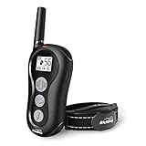 RICHDOG Dog Training Collar - Rechargeable Shock Collars for Dogs with Remote, 3 Training Modes, Beep, 100 Levels Vibration and Shocks Collar, Waterproof Collar, Easy Use and Safe Dog Collar Remote