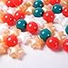 Heopeis Star Ball Pit Balls 100 200 500 for Toddlers Ball Pits - Ball Pit Ball Shapes for Boys Girls Fun, Pit Accessories Playhouse, Baby Kiddie Pool, Party Christmas Decoration
