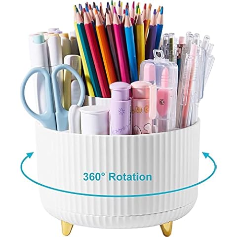 Baoswi 360° Rotating Desk Pencil Holder Cover